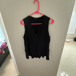 Women's Lucky Brand Sleeveless Top Size M Black